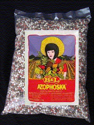 Adubo granulado Azophoska 5-20-10 (1 Kg)